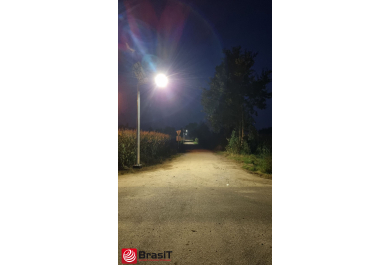 Hybrydowe lampy uliczne 20 W noc