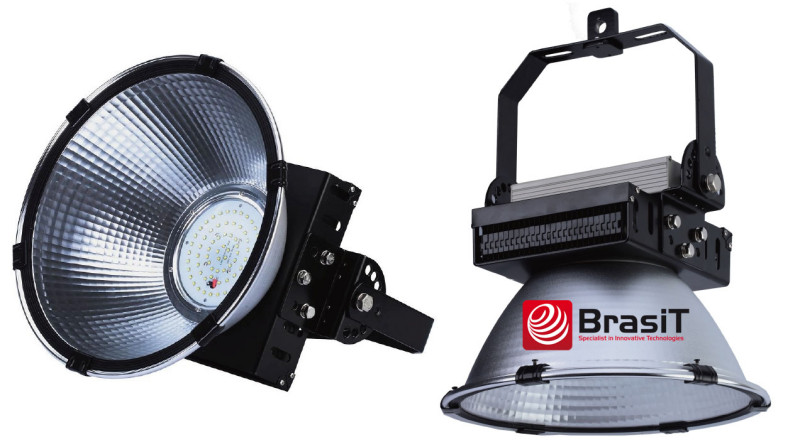 Lampa przemysłowa wisząca LED High Bay 100W - BrasiT