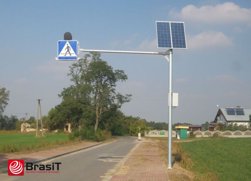 Solarny znak aktywny D6 - BrasiT
